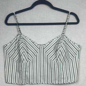 NWT Lauren Ralph Lauren Black Label Women’s Size 16 Crop Top Tank Top Boho